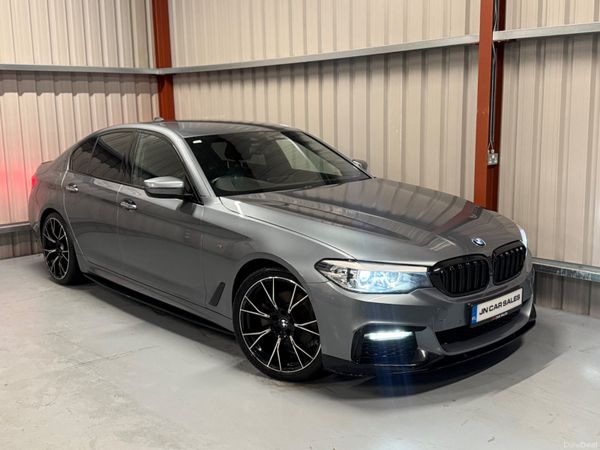 BMW 5-Series Saloon, Diesel, 2018, Blue