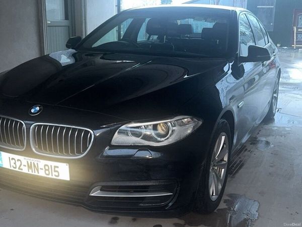 BMW 5-Series Saloon, Diesel, 2013, Black