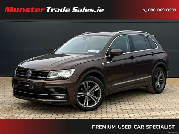 Volkswagen Tiguan SUV, Diesel, 2018, Brown