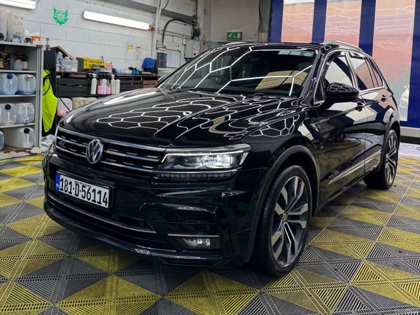 Volkswagen Tiguan SUV, Diesel, 2018, Black