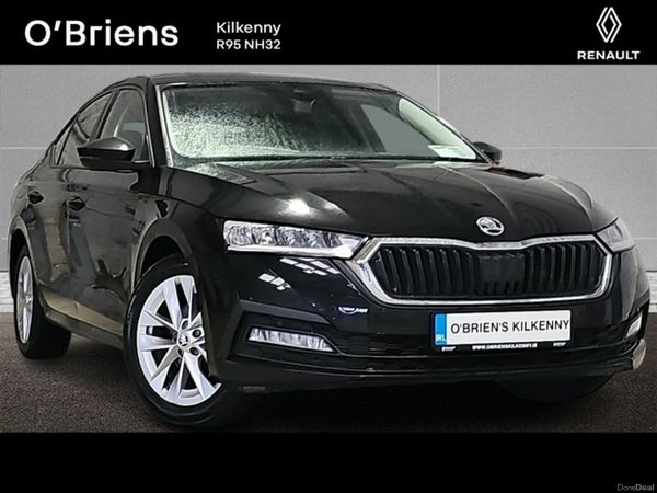 Skoda Octavia Saloon, Petrol Hybrid, 2024, Black