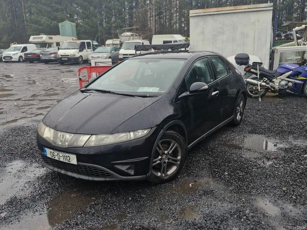 Honda Civic Hatchback, Petrol, 2006, Black