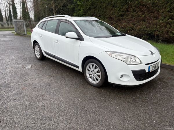 Renault Megane Estate, Diesel, 2012, White