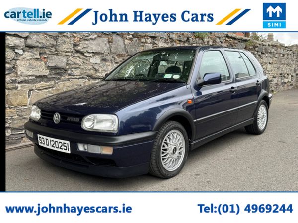 Volkswagen Golf Hatchback, Petrol, 1993, Blue