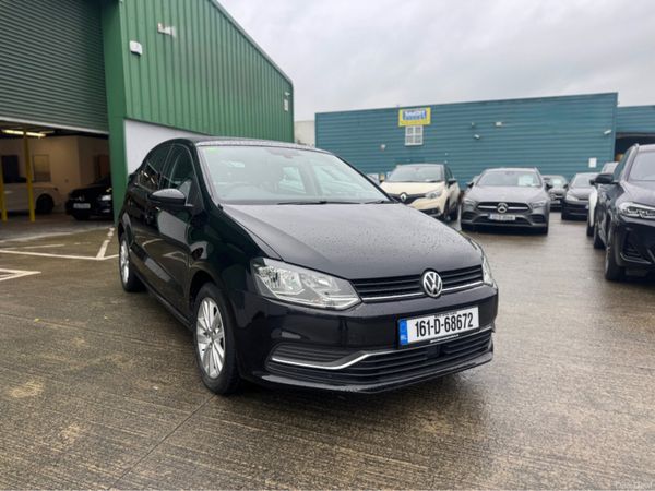 Volkswagen Polo Hatchback, Petrol, 2016, Black