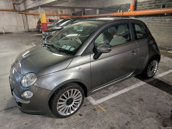 Fiat 500 Hatchback, Petrol, 2013, Grey
