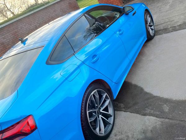 Audi A5 Hatchback, Diesel, 2020, Blue