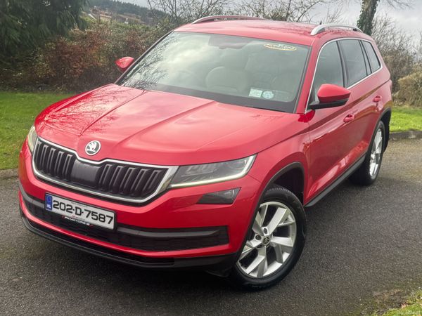 Skoda Kodiaq SUV, Diesel, 2020, Red