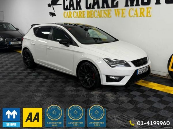 SEAT Leon Hatchback, Petrol, 2013, White