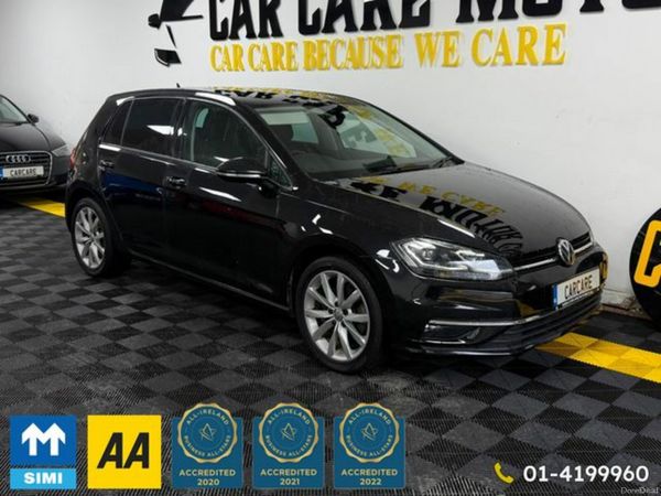 Volkswagen Golf Hatchback, Petrol, 2018, Black