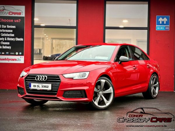 Audi A4 Saloon, Diesel, 2019, Red
