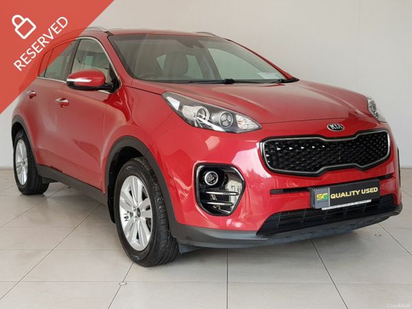 Kia Sportage MPV, Diesel, 2017, Red