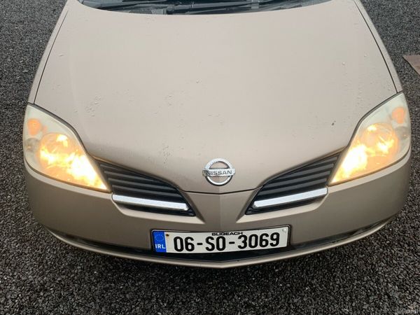 Nissan Primera Saloon, Petrol, 2006, Brown
