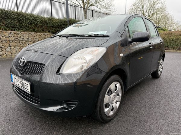Toyota Yaris Hatchback, Petrol, 2007, Black