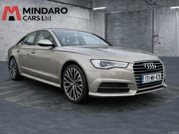 Audi A6 Saloon, Diesel, 2017, Yellow
