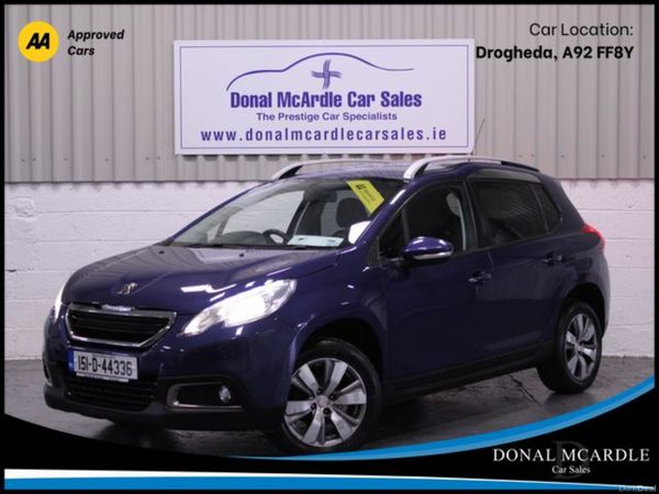 Peugeot 2008 SUV, Diesel, 2015, Blue