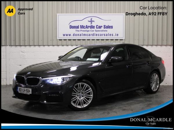 BMW 5-Series Saloon, Petrol Plug-in Hybrid, 2018, Grey