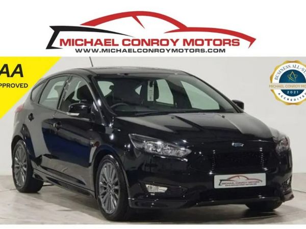 Ford Focus Hatchback, Diesel, 2017, Black