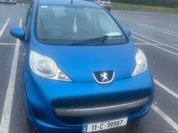 Peugeot 107 Hatchback, Petrol, 2011, Blue