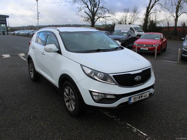Kia Sportage SUV, Diesel, 2015, White