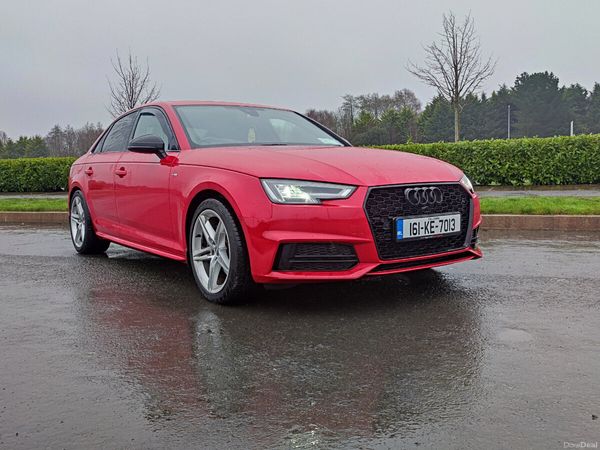 Audi A4 Saloon, Diesel, 2016, Red