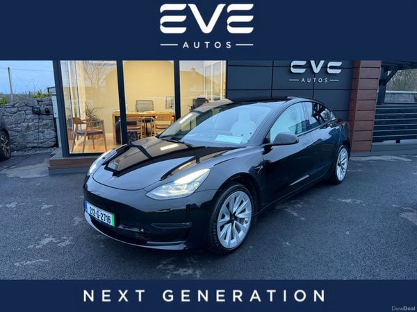 Tesla Model 3 Saloon, Electric, 2021, Black