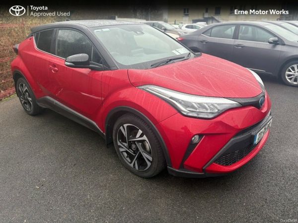 Toyota C-HR SUV, Petrol Hybrid, 2023, Red