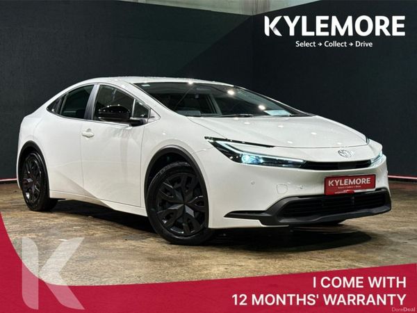 Toyota Prius Hatchback, Petrol Hybrid, 2024, White