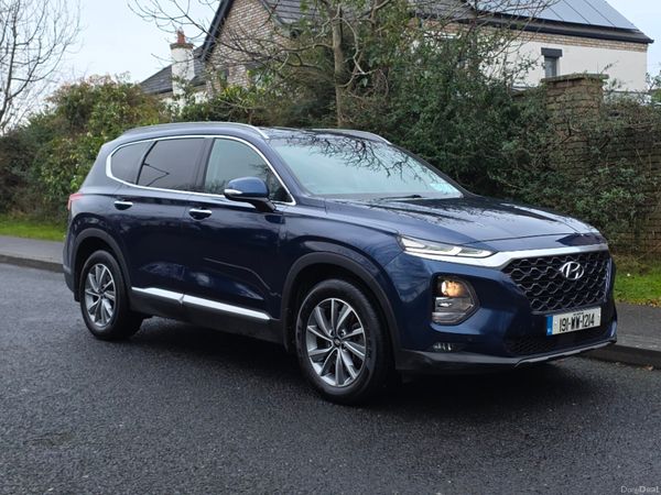 Hyundai Santa Fe Estate, Diesel, 2019, Blue