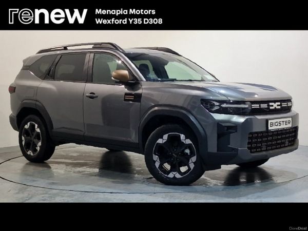 Dacia Bigster SUV, Petrol Hybrid, 2026, Grey