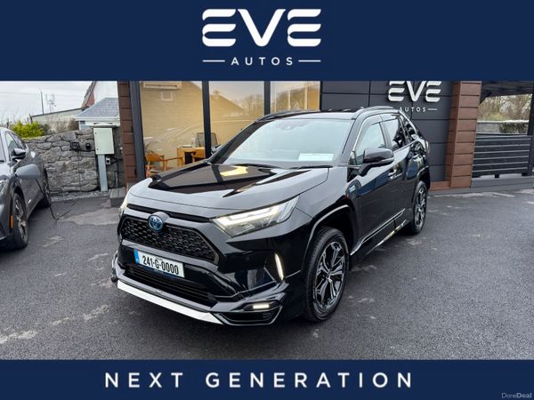 Toyota RAV4 SUV, Petrol Plug-in Hybrid, 2024, Black