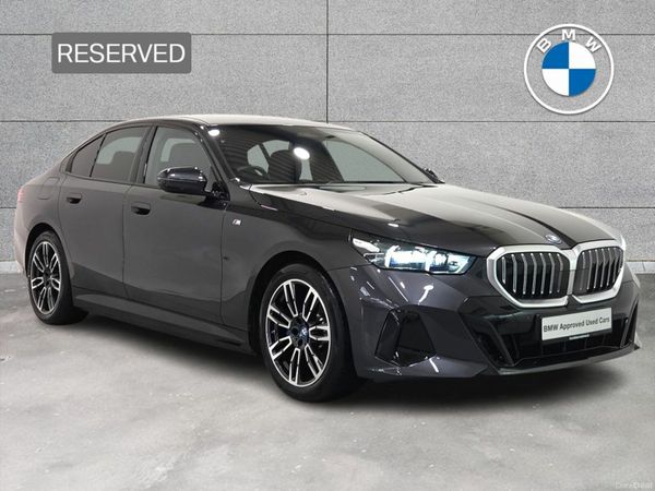 BMW 5-Series Saloon, Petrol Plug-in Hybrid, 2025, Grey