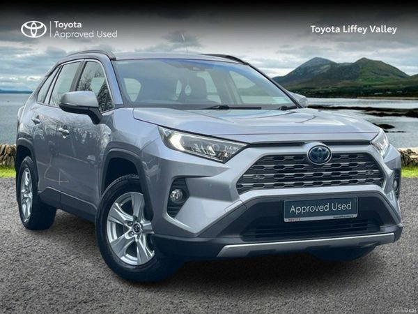 Toyota RAV4 SUV, Petrol Hybrid, 2020, Silver
