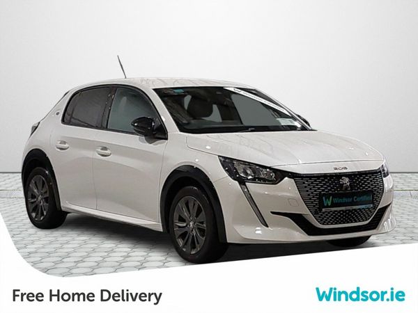 Peugeot 208 Hatchback, Electric, 2022, White