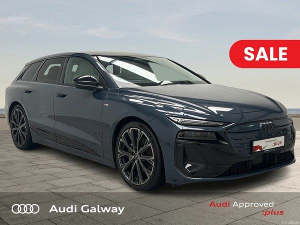 Audi A6 Estate, Electric, 2025, Blue