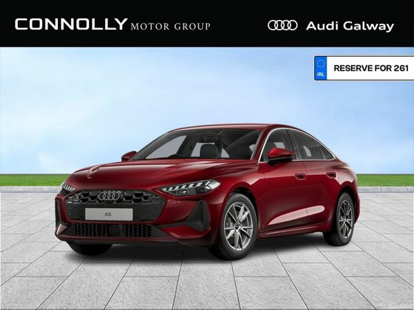 Audi A5 Saloon, Diesel, 2025, Red