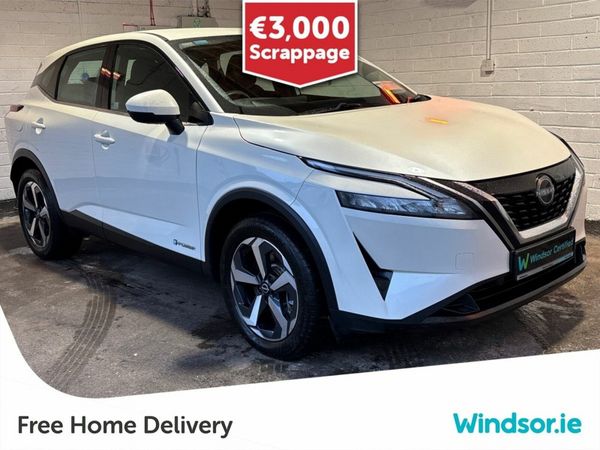 Nissan Qashqai MPV, Petrol, 2024, White