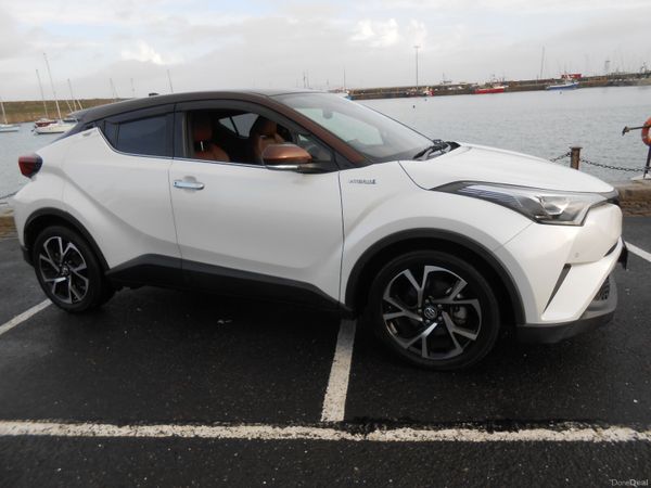 Toyota C-HR Hatchback, Petrol Hybrid, 2019, White