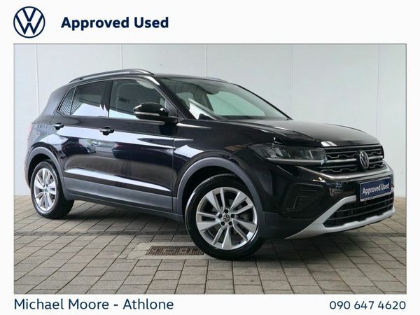 Volkswagen T-Cross SUV, Petrol, 2025, Black