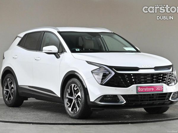 Kia Sportage SUV, Diesel Hybrid, 2023, White