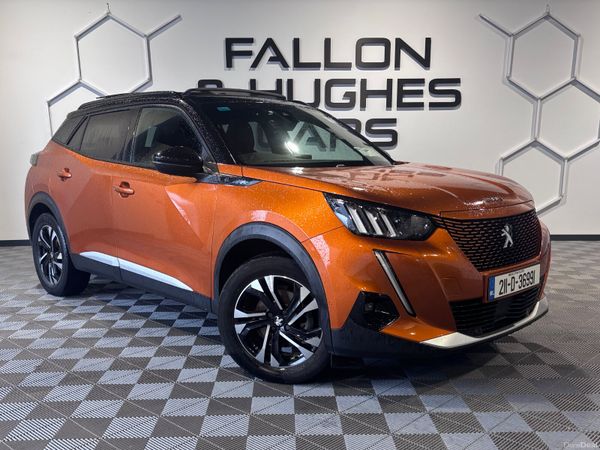 Peugeot 2008 SUV, Electric, 2021, Orange