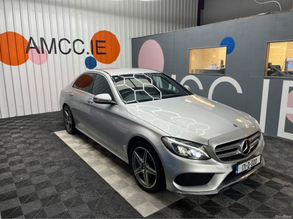 Mercedes-Benz C-Class Saloon, Diesel, 2017, Silver
