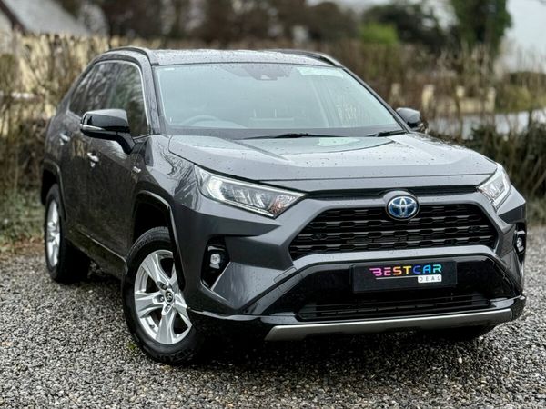 Toyota RAV4 SUV, Petrol Hybrid, 2020, Grey
