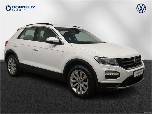 Volkswagen T-Roc Hatchback, Petrol, 2020, White