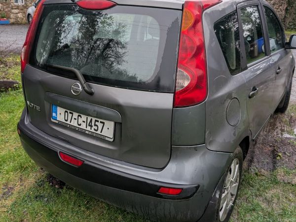 Nissan Note MPV, Petrol, 2007, Grey
