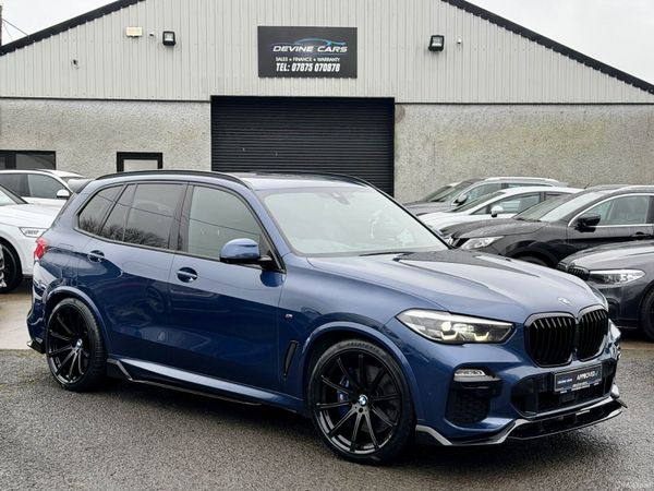 BMW X5 SUV, Petrol Hybrid, 2020, Blue