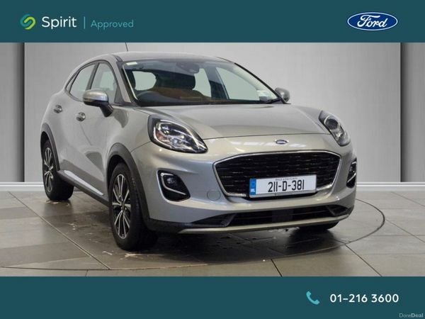 Ford Puma MPV, Petrol Hybrid, 2021, Grey