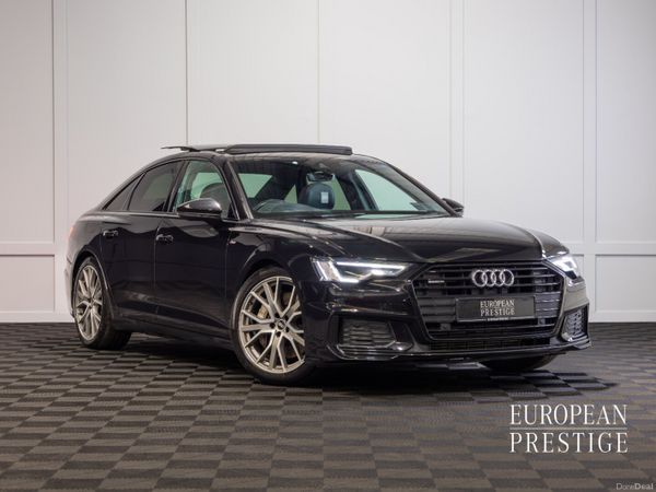 Audi A6 Saloon, Petrol Plug-in Hybrid, 2021, Black