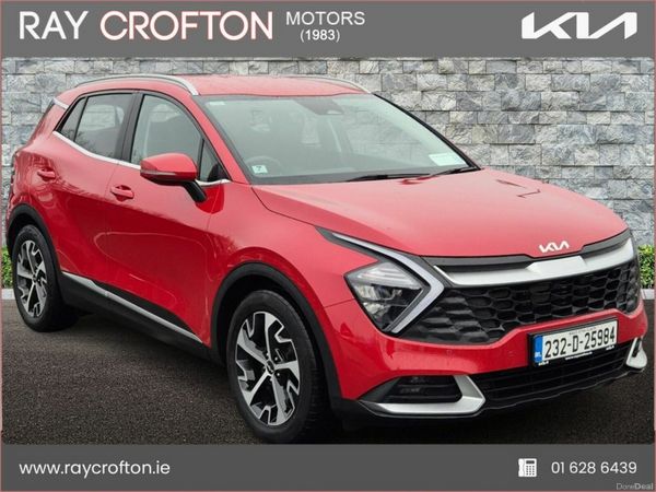 Kia Sportage SUV, Diesel, 2023, Red