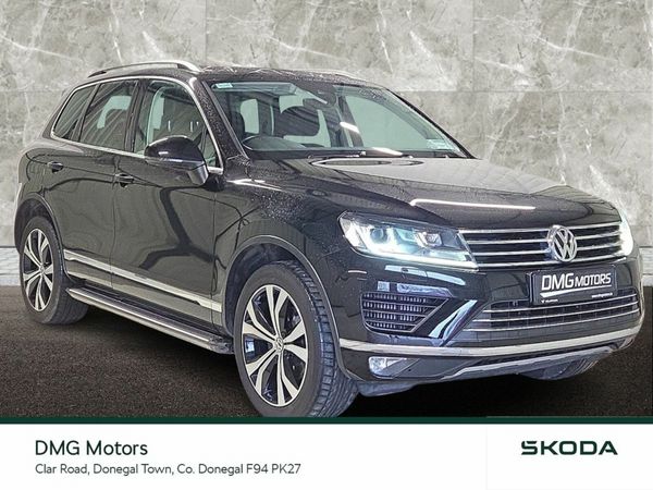 Volkswagen Touareg SUV, Diesel, 2018, Black